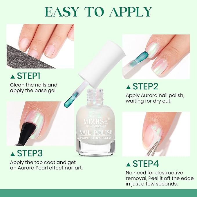 MIZHSE Cat Eye Gel Nail Polish