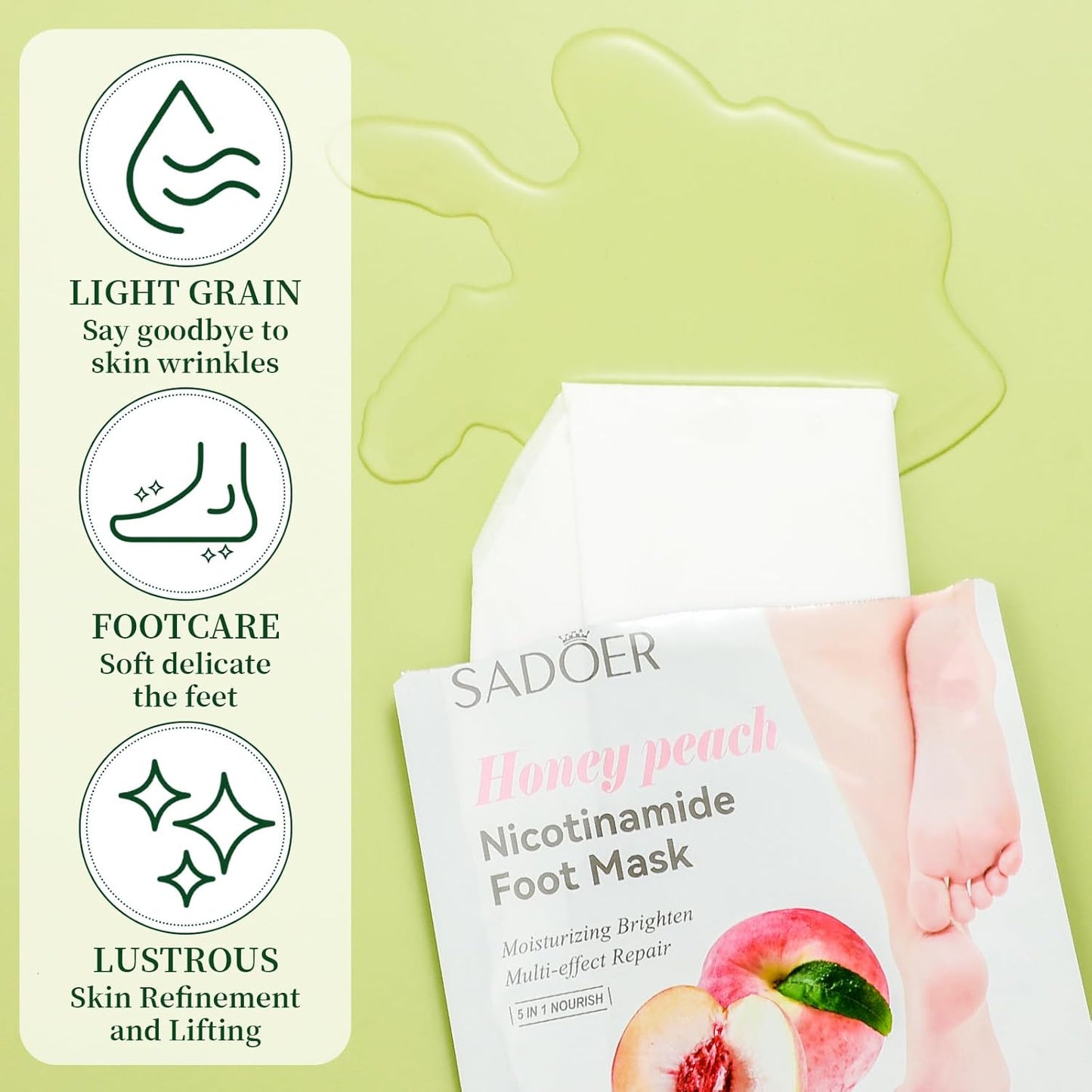 48 Pcs Fruits Beauty Hand Foot Mask Bulk Hydrating Hand Foot Moisturizing Gloves Aloe Mask for Spa Kit Beauty Skincare Gift Beauty Kits for Women
