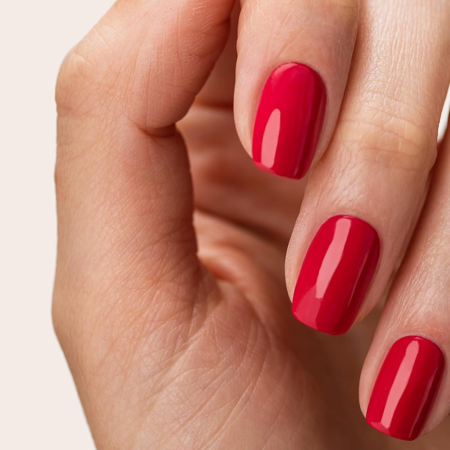 Breathable Premium Long Lasting Nail Polish (Raspberry Sorbet) - Vegan & Toxin-Free