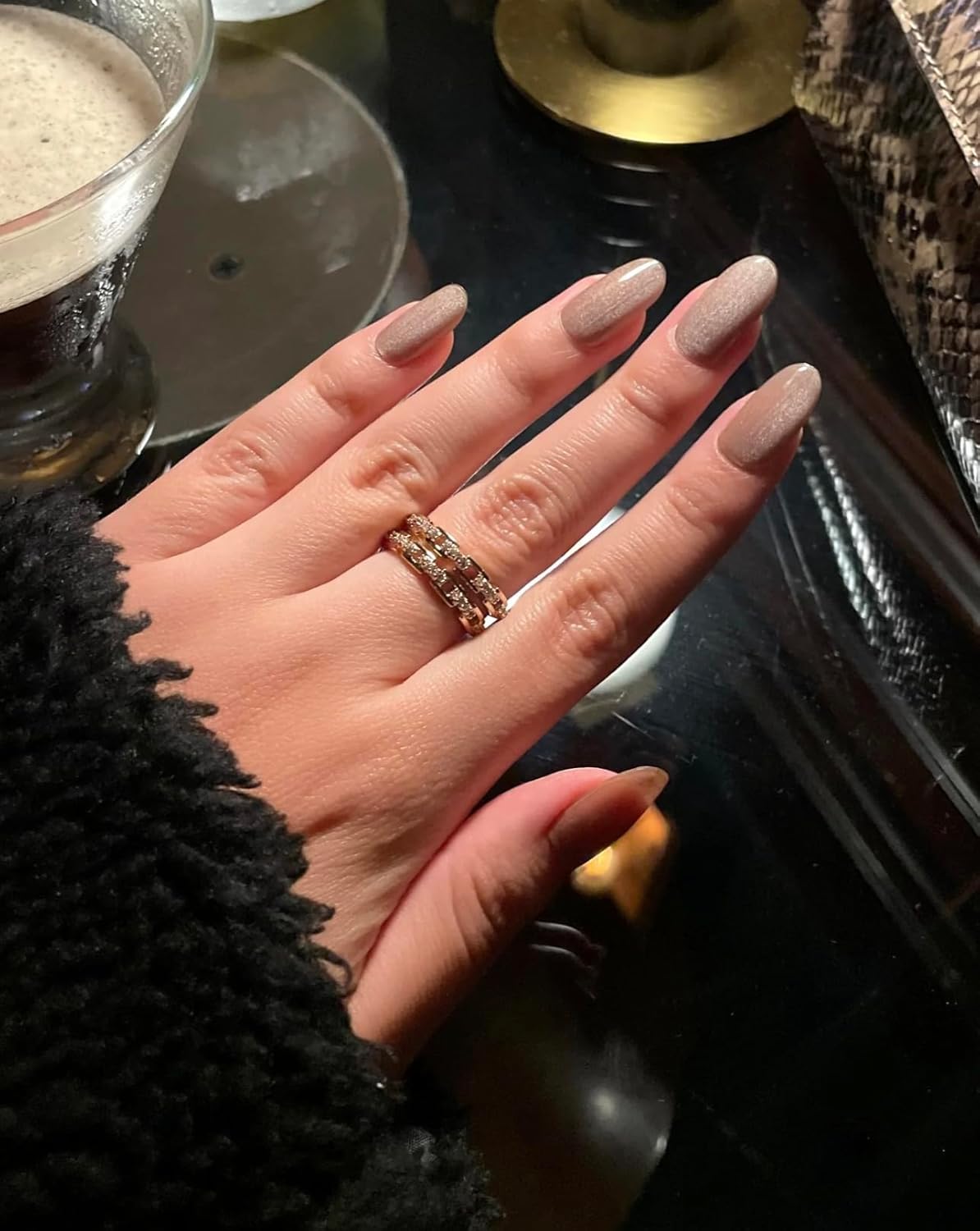 NOVA, Semi Cured Gel Nail Strips (Cashmere) - The 10 Minute Manicure. Salon-Quality, Female Founded, Works with Any Nail Lamp, Easy to Apply & Remove - Incl. Nail File & Wooden Stick (Cashmere)