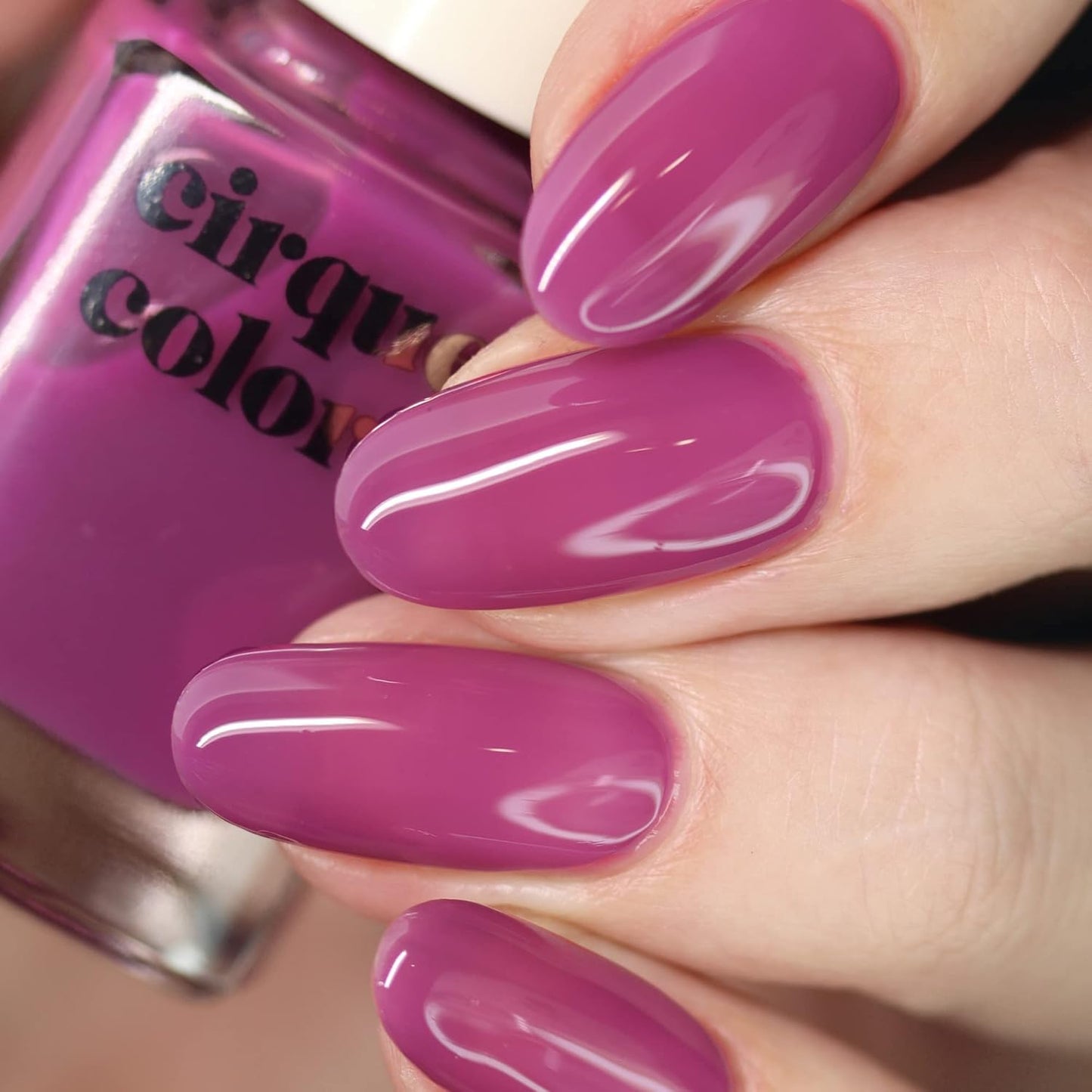 Cirque Colors Berry Jelly - Magenta Purple Jelly Nail Polish- 0.37 Fl Oz (11 mL) - Vegan & Cruelty-Free