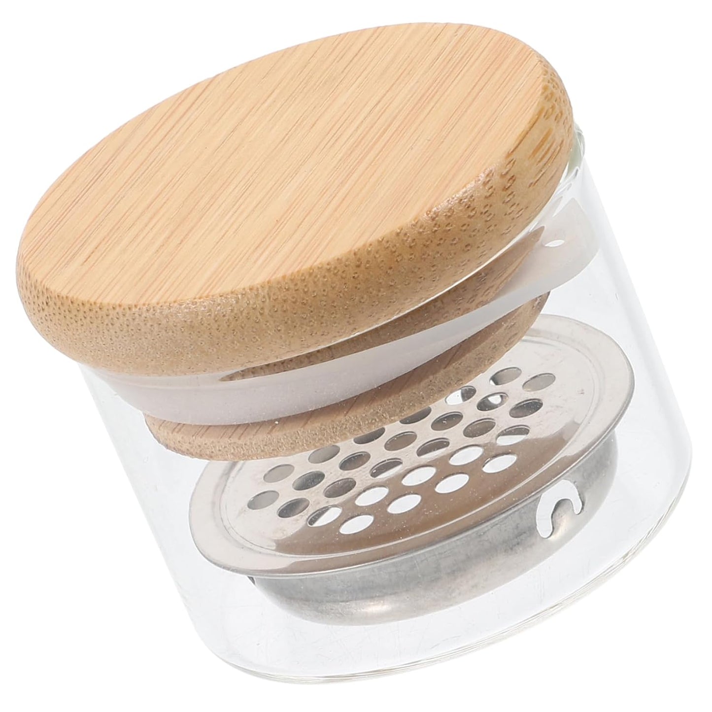 Veemoon Nail Soaking Bowl Glass Nail Dish Cup French Manicure Gel Polish Holder