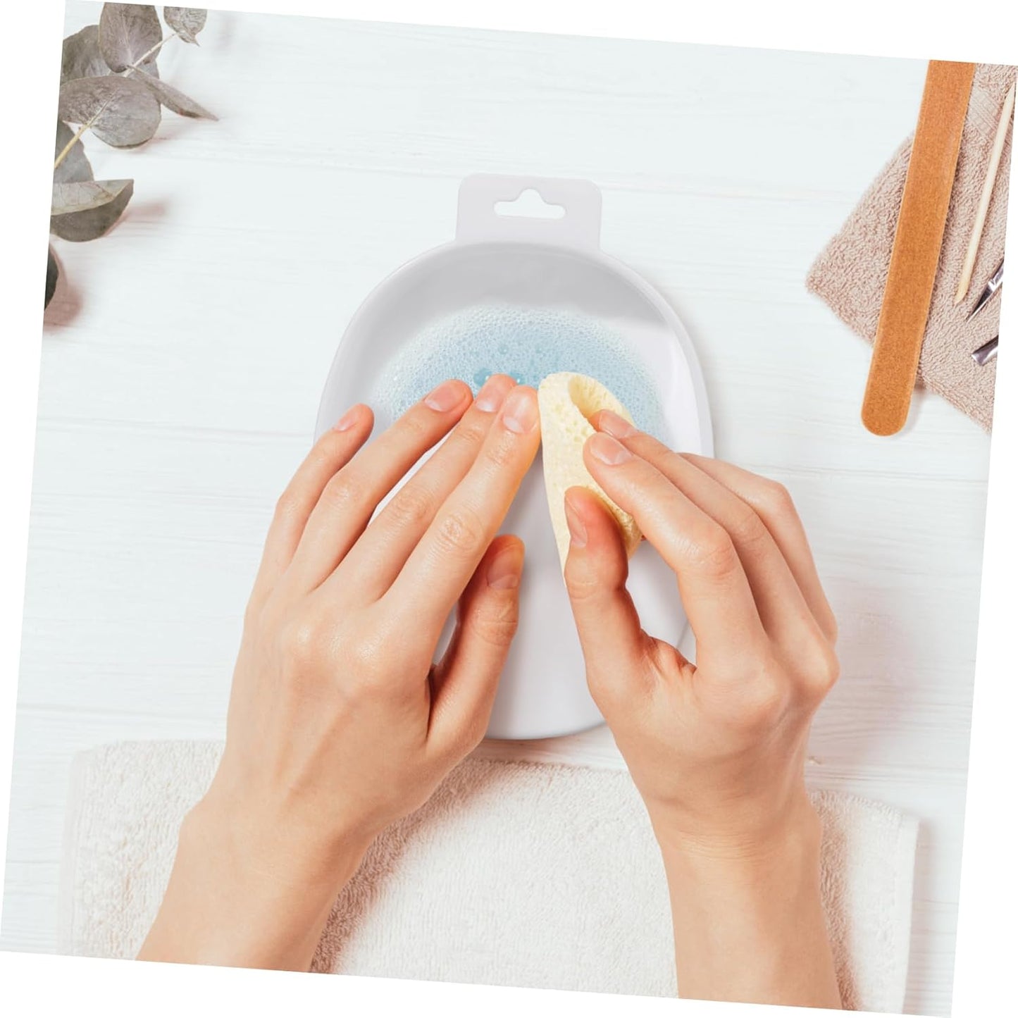 1pc Single-layer Nail Soaking Bowl for Manicure Care Nail Removal Bowl Suitable for Home and Salon Rectangular Design for Soaking Fingers and Softening Cuticles