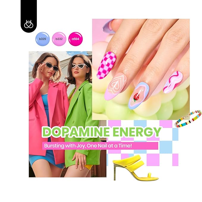 Beetles Gel Nail Polish Set 60 Colors Fall Uv Gel Polish Kit Jelly Brown Glitter Nude Pink White Red Blue Green Color Nail Polish Base &Glossy Matte Top Coat Gift for Her Women