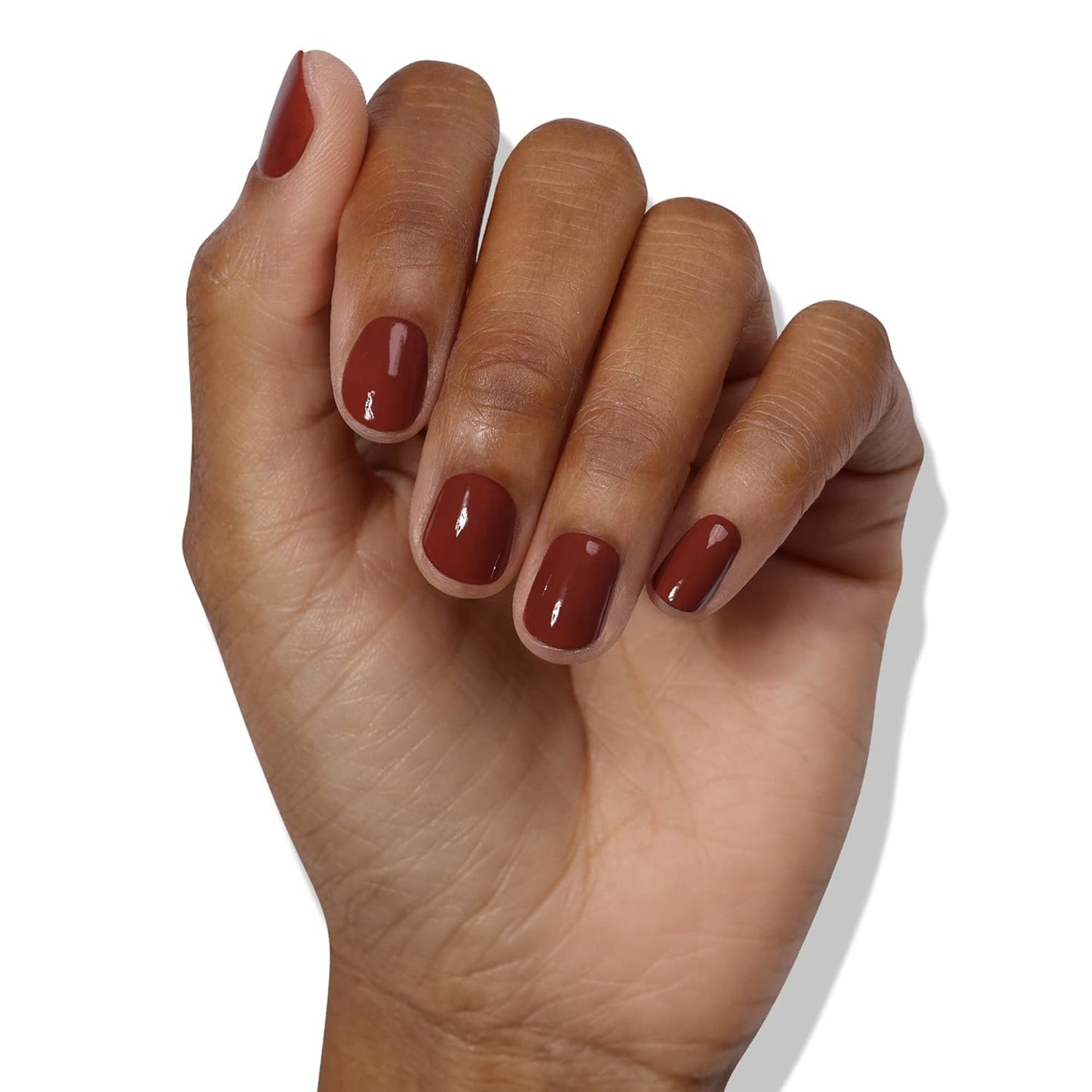 LONDONTOWN lakur Nail Polish - Chip-Resistant, Non-Toxic, Conditions & Hydrates Nails | Glossy Hot Chocolate Brown, Oud Mood, .40 fl oz