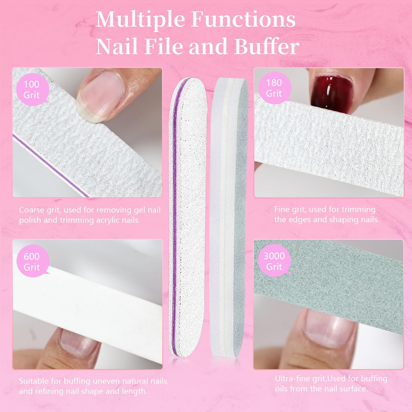 JEWHITENY Gel Nail Polish Remover Set: 2 Bottles of 10ml Nail Polish Remover and two manicure tools,Quickly and Easily Remove Nail Polish Without Soaking or Wrapping professional Gel Remover for Nails