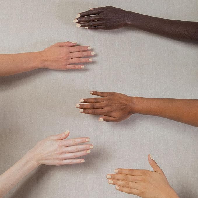 J. Hannah Nail Polish – Vegan, Non-Toxic, Cruelty-Free, Gluten-Free, Long Lasting, USA Made, Neutral Soft, Caramel White Color (Marzipan)