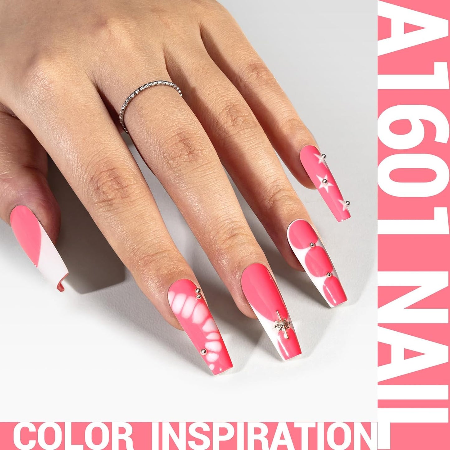MelodySusie Thick Neon Pink Gel Nail Polish,0.5fl oz Soak Off UV LED Funny Bunny Pink Gel Polish Christmas Gift for Women Nail Art Manicure Salon DIY Nail Design Decoration at Home-A1601