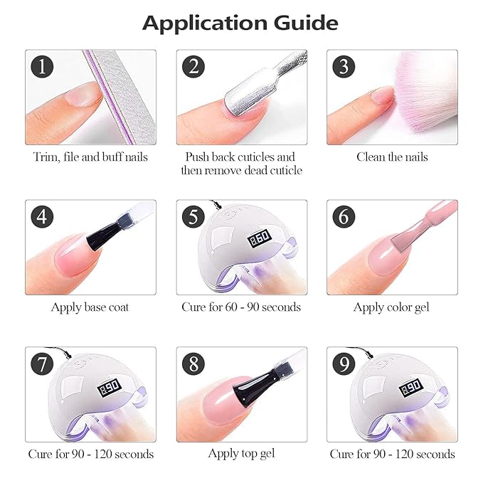 RARJSM Sheer Pink Gel Nail Polish Clear Pink GelPolish Natural Transparent French Manicure Shimmer Pigment Jelly Nail Gel Varnish Curing Requires Single Bottle 15ml for Home Salon Nail Art DIY
