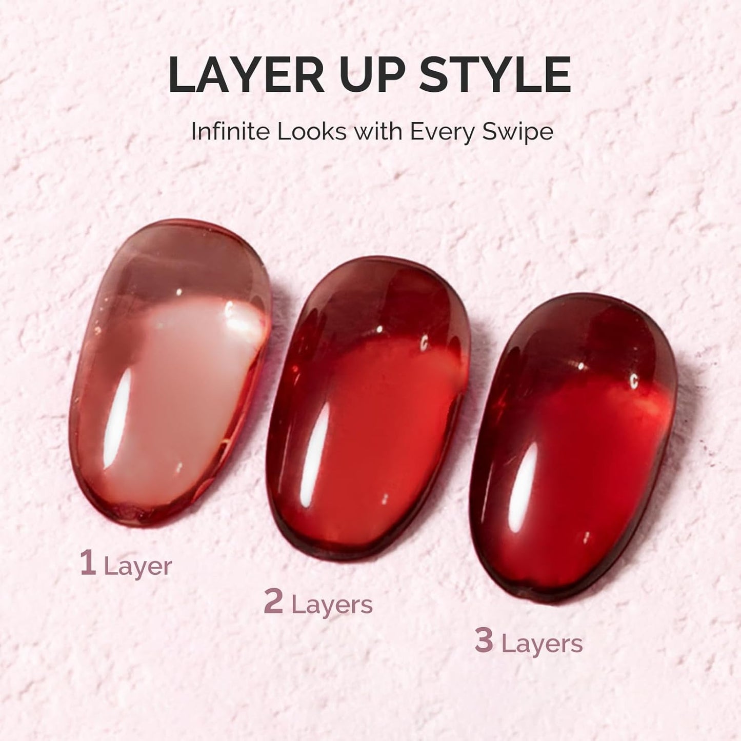MelodySusie Jeweliver Gel Nail Polish, 0.5Fl.oz Gel Polish Red Brown Color Soak Off UV LED Light Cure Gift for Women Manicure Nail Art DIY at Home B6803