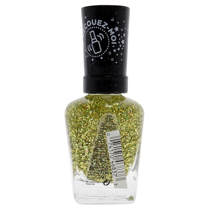 Sally Hansen Miracle Gel Nail Color, All That Glitters, 0.5 Fl Oz