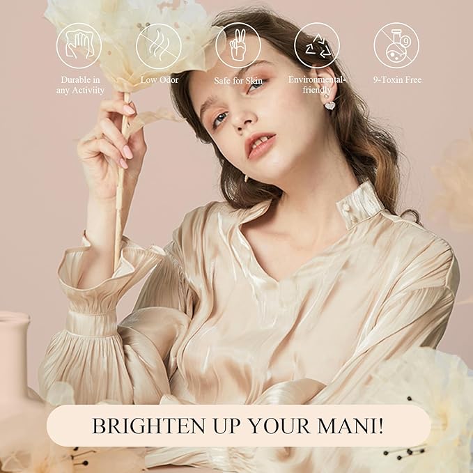 Gel Nail Polish Nude Gel Polish 15ml 0.51Oz Hazelnut Milk Soak Off Gel Nail Art Manicure Salon DIY Gel Nail Design Decoration at Home Uv Nail Lamp Needed Gel Nail Polish Gifts