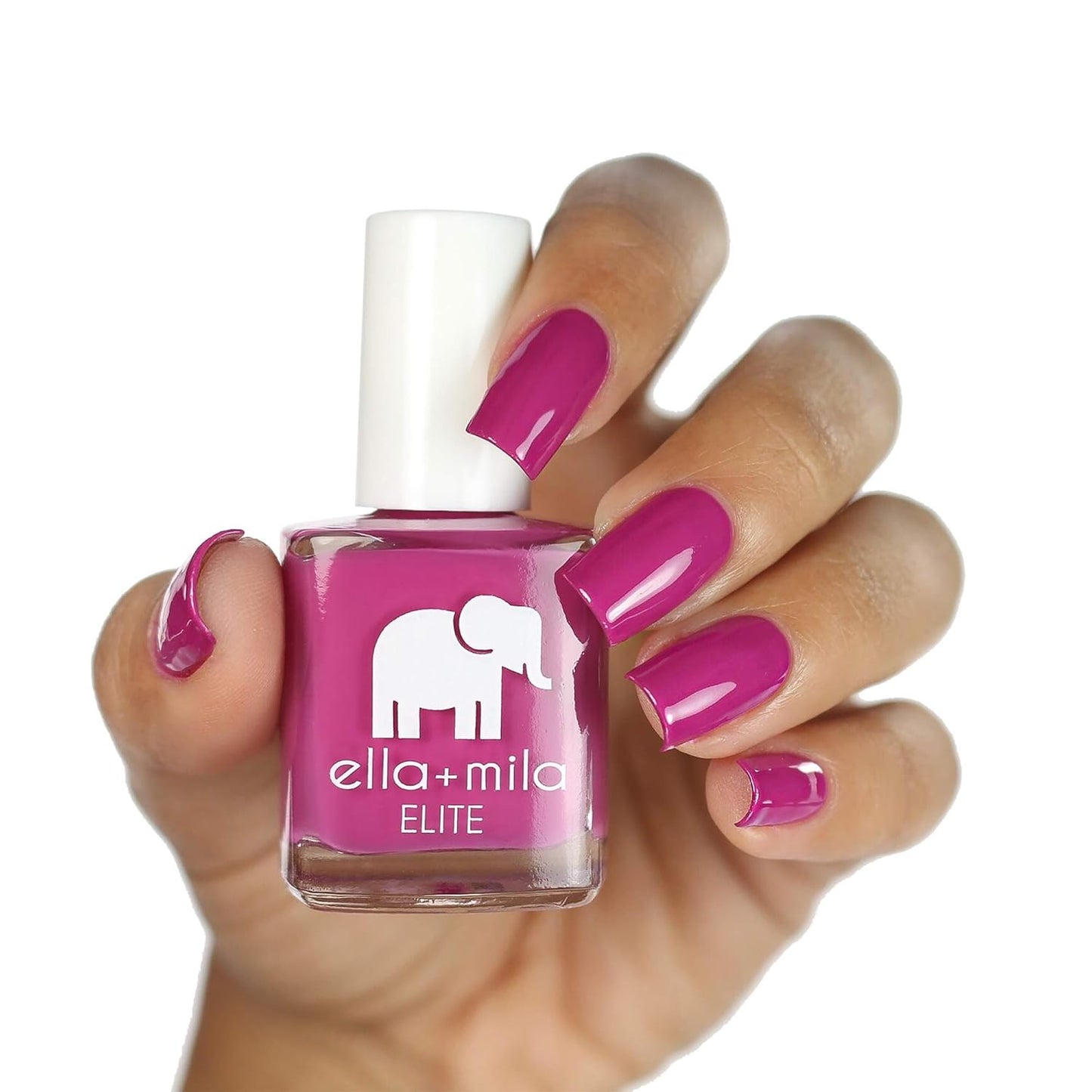 ella+mila Professional, Quick Dry, Long-Lasting & Chip-Resistant Pink Nail Polishes (Summer Roam-Ance - 0.45 fl oz)