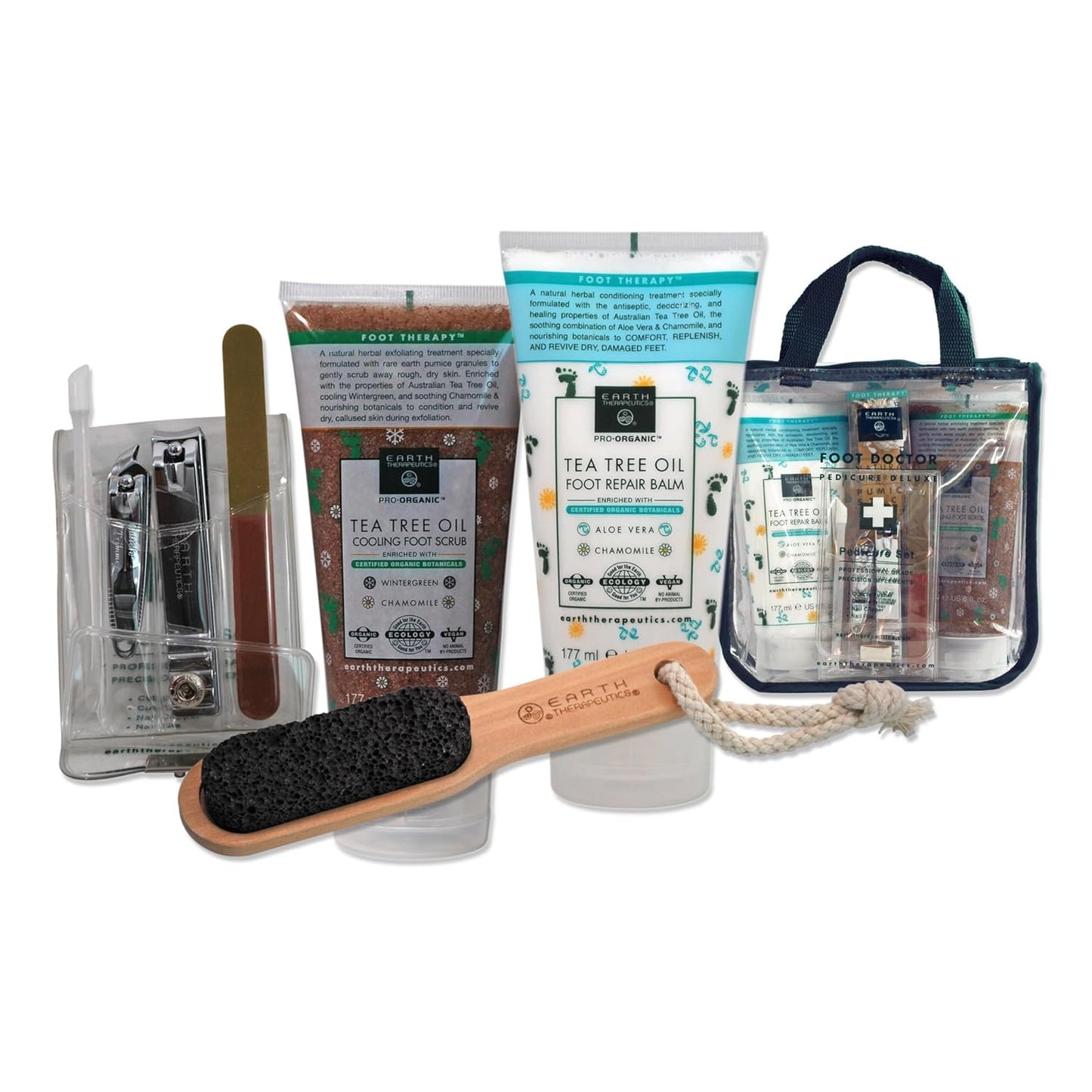 Earth Therapeutics "Foot Doctor" Pedicure Deluxe Kit