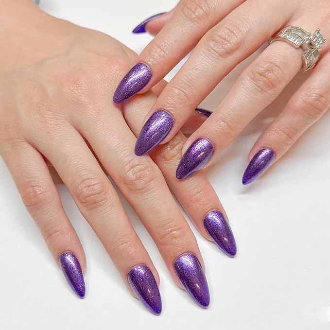 Major Dijit Quick Dry Nail Polish Charm Purple Summer Nail Lacquer for Nail Art Regular Nail Polish 0.41 fl oz.
