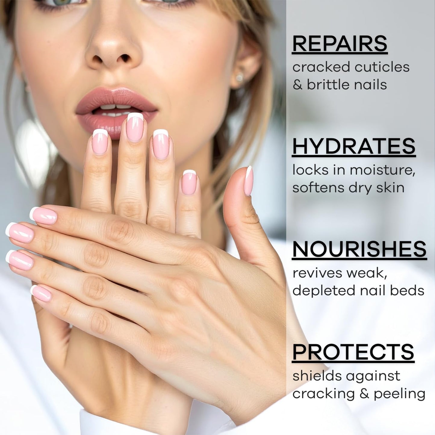 ELLIE CHASE Moisturizing Cuticle & Nail Care Oil 2.3 Fl Oz - Pina Colada Scented – Infused with Jojoba Oil, Aloe, Vitamin E – Nail & Cuticle Hydration, Repair, Moisturizer, Strengthener, Growth