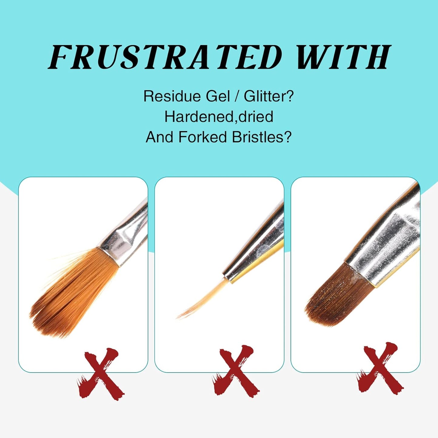 LOUINSTIC Acrylic Nail Brush Cleaner - Quickly Clean Gel/Acrylic Nail Brushes, Paint Brushes, Airbrushes, Art Tools, Nail Brush Cleaner Conditioner Preserver and Restorer 4 OZ