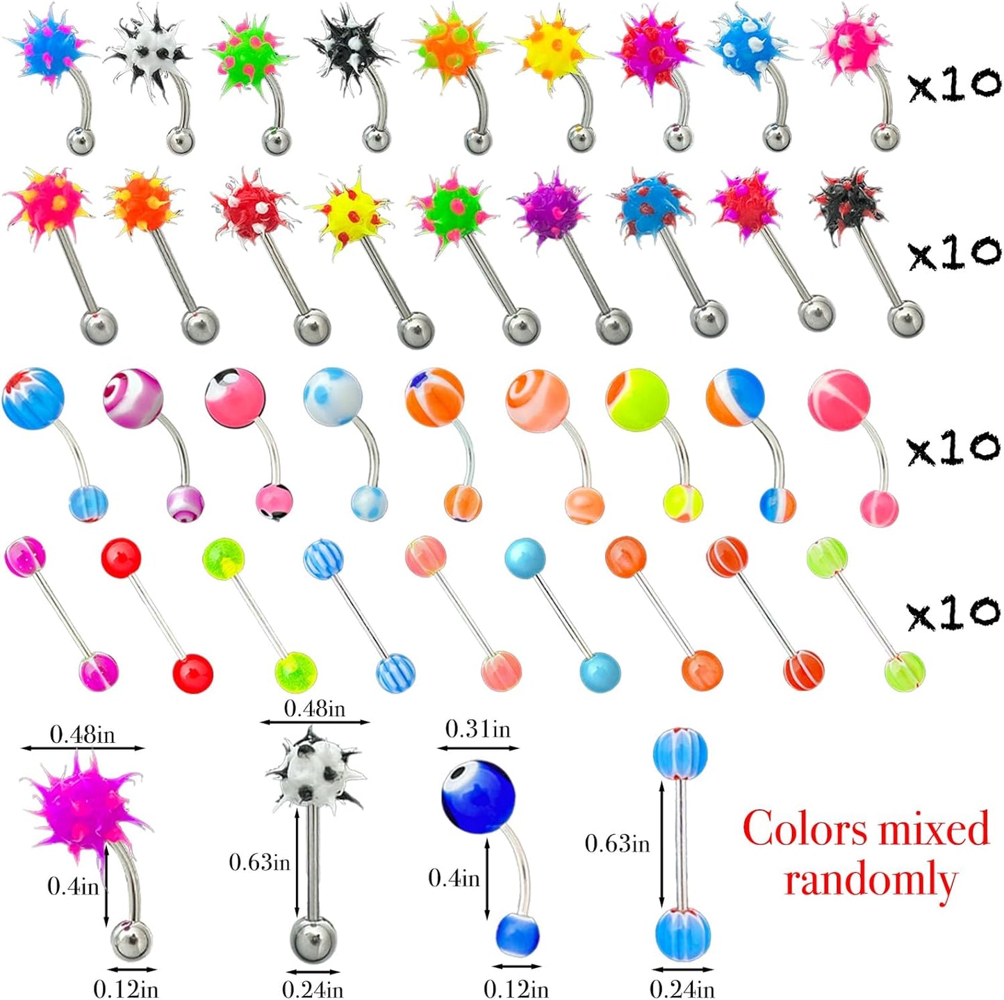 440PCS Nail Charms for Acrylic Nails,Puncture Charms Colourful Alphabet Beads Buttons Eye Nail Accessories Nail Art Supplies Manicure Craft DIY