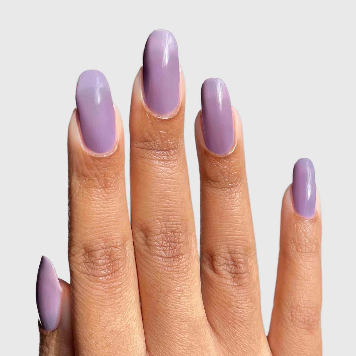 Cirque Colors Haze Jelly- Sheer Lavender-Gray Jelly Nail Polish - 0.37 Fl Oz (11 mL) - Vegan & Cruelty-Free