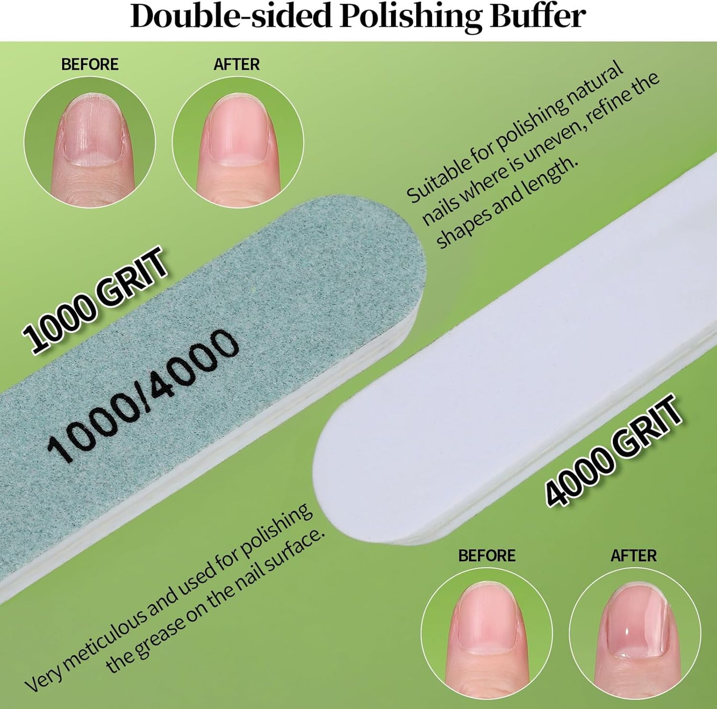 FANDAMEI Nail File Kit, Nail File, 15 PCS Emery Boards For Nails, Fingernail Files, Nail Files For Natural Nails, Nail Filer, Cuticle Trimmer, Cuticle Pusher, Manicure Tools, Nail Care Kit, Nail Tools