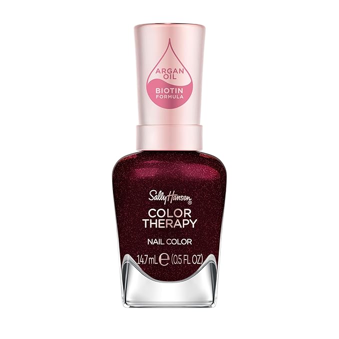 Sally Hansen Color Therapy Staycation Collection - Nail Polish - Nothing to Wine About - 0.5 fl oz