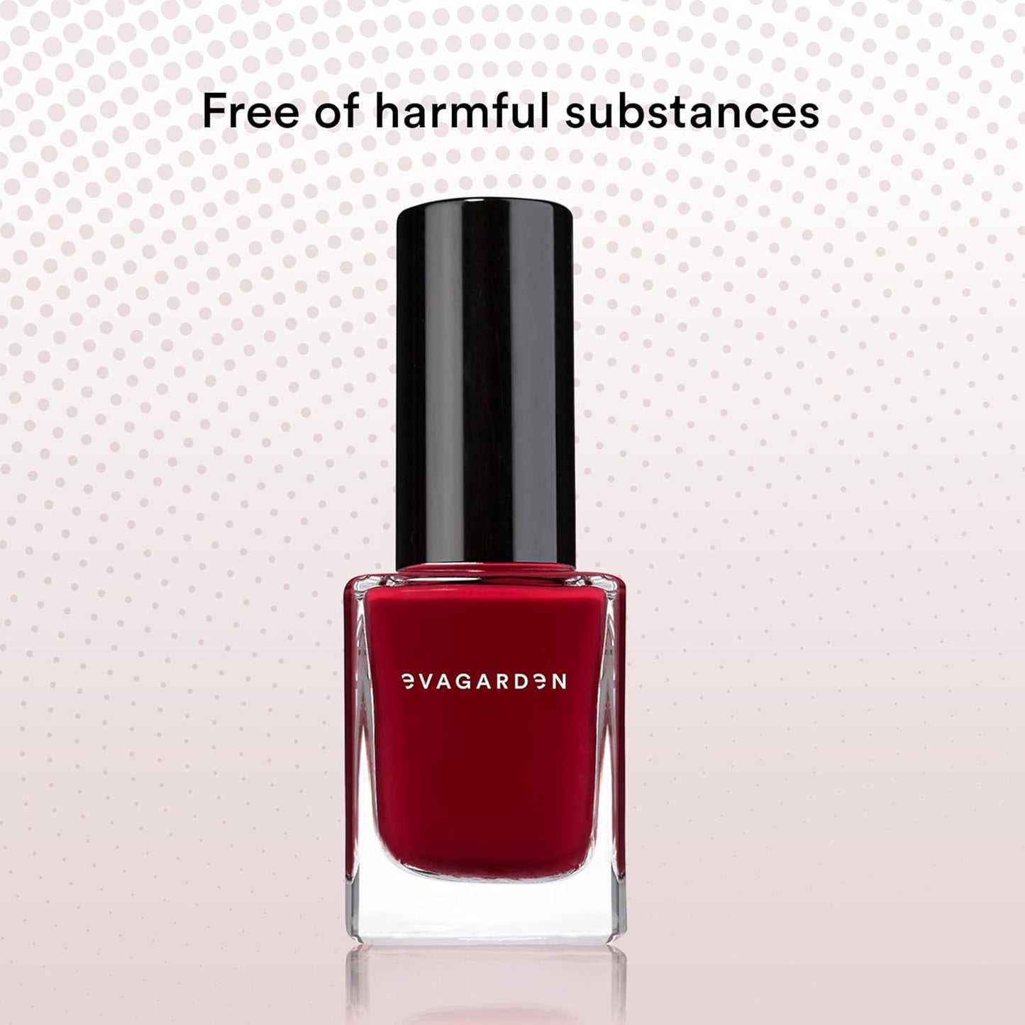 EVAGARDEN Sea Water Resistant Nail Polish - Saturated Color with Thin Film Coating - Attractive, Durable and Smooth Coverage - Clean Formula, No Harsh Substances - 680 Carmin Red - 0.34 oz