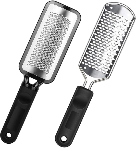 Professional Pedicure File and Callus Remover - Stainless Steel Material, Ergonomic Handle, can Easily Remove Hard Skin, Callus, Dryness, Leaving Your feet Soft and Smooth (Home/Salon use)