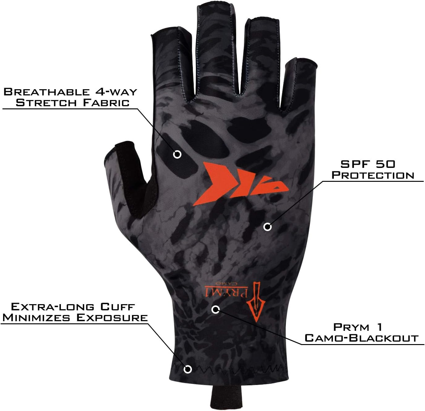 KastKing Sol Armis Sun Gloves UPF50+ Fishing Gloves UV Protection, Sun Protection for Outdoor, Kayaking, Rowing