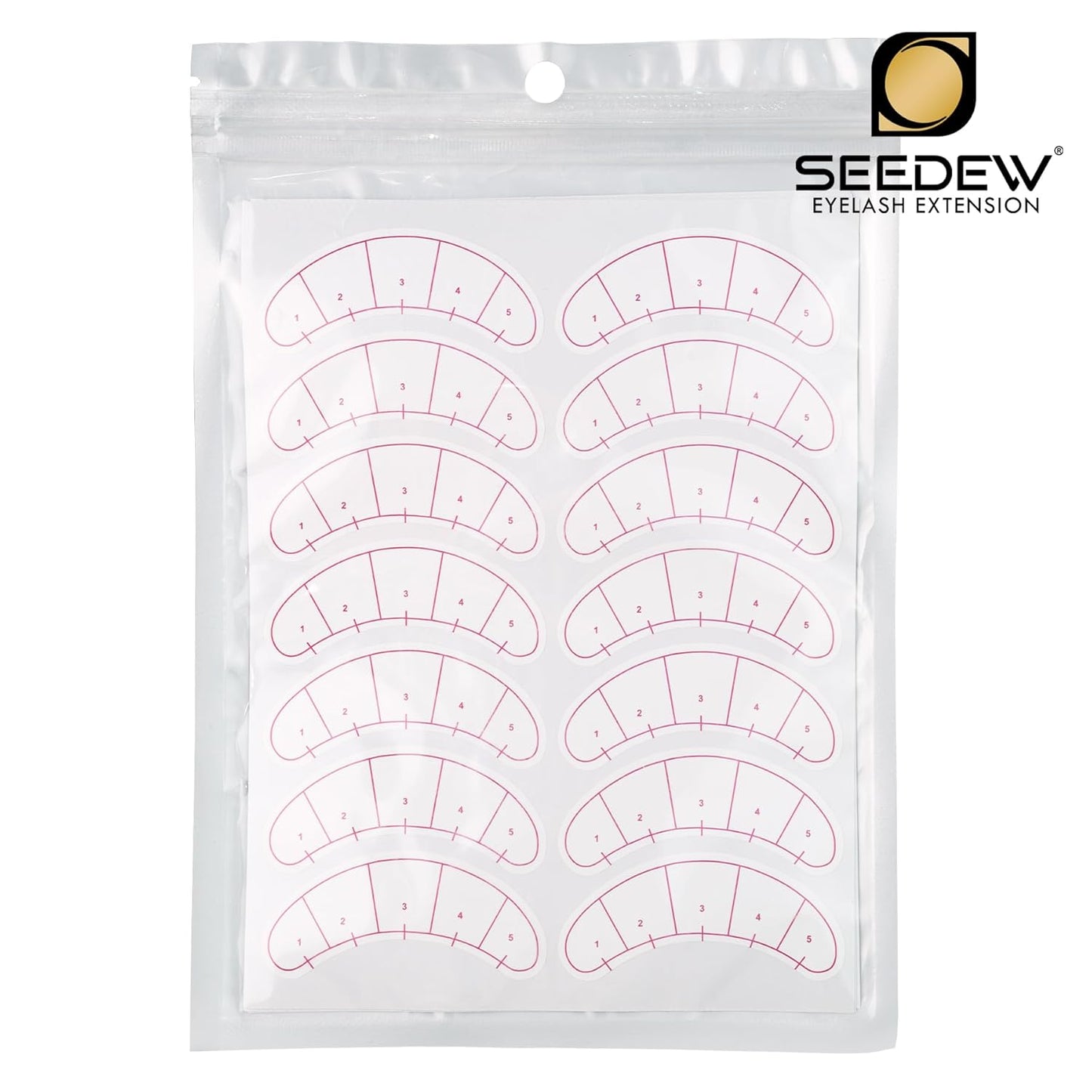 420 Pieces Lash Mapping Stickers, Lash Extensions Five-Point Positioning Stickers, Lash Extension Supplies, Eye Patch/Pads Lash Mapping Practice for Beginner/Tech Lash Artists (Simple Packaging)