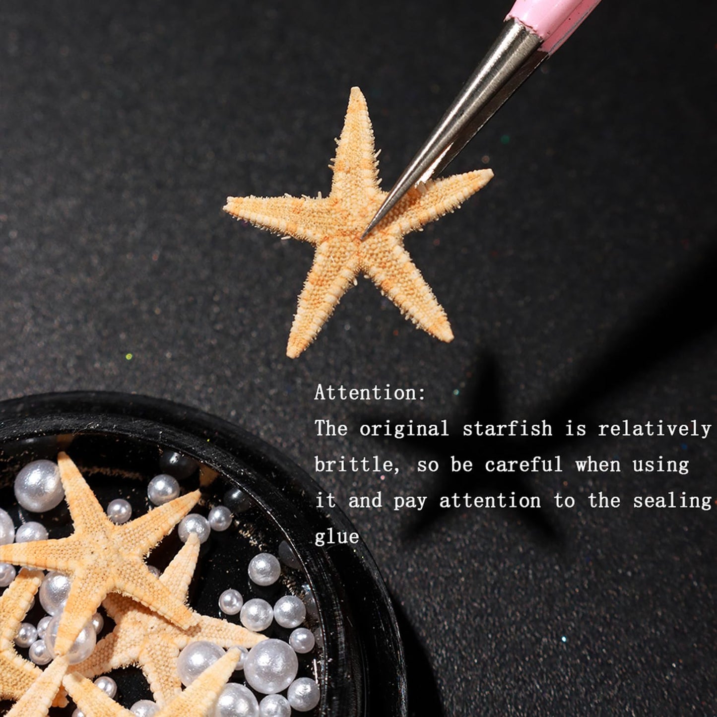 Summer Nail Art Rhinestones Ocean Nail Charm Shiny Shell Starfish Pearl Nail Design 3D Beach Theme Summer Nails Cute Nail Charm for Acrylic Nail Supplies DIY Crafts Manicure Decoration Accessories