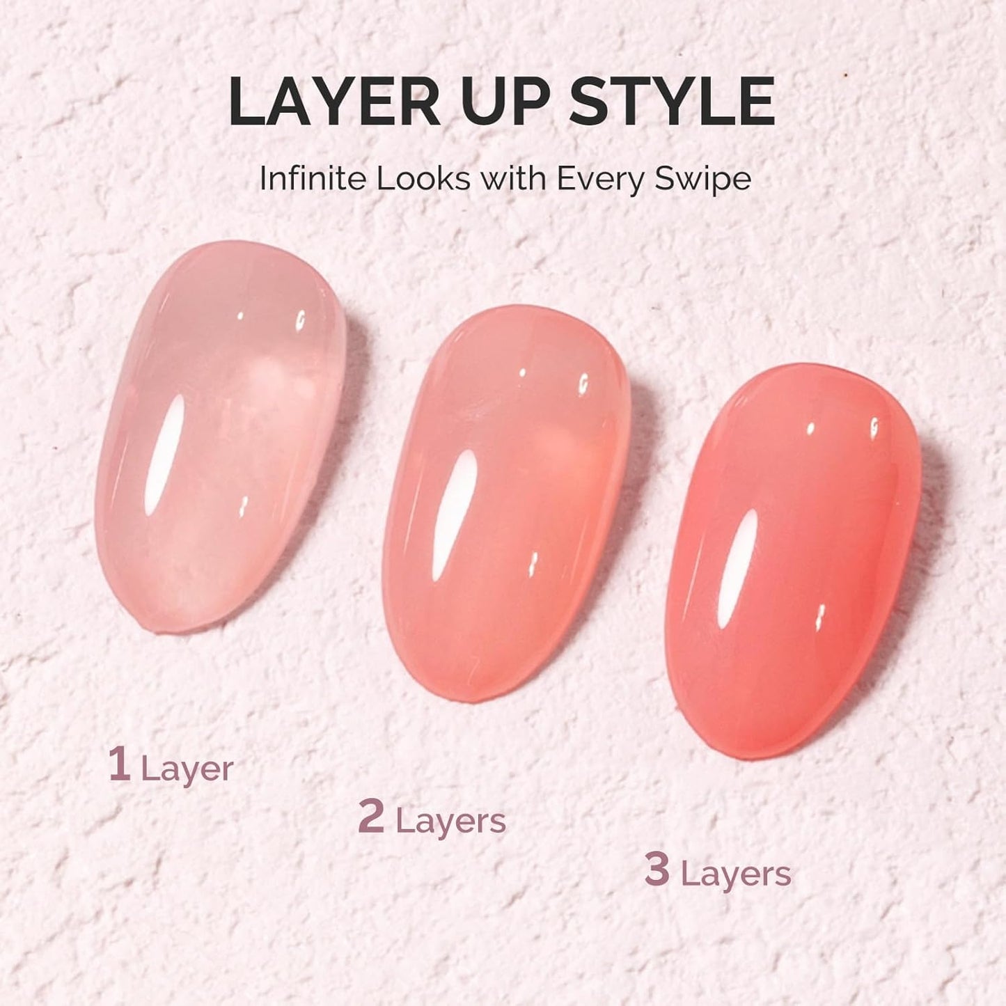 MelodySusie Jeweliver Nude Gel Nail Polish, 0.5Fl.oz Milky Gel Polish Pastel Color Soak Off UV LED Light Cure Gift for Women Manicure Nail Art DIY at Home JM26