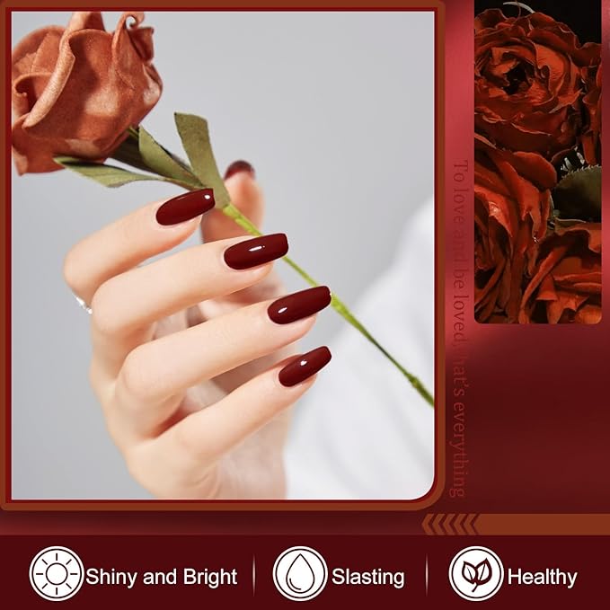 Major Dijit Quick Dry Nail Polish Cherry Summer Nail Lacquer for Nail Art Regular Nail Polish 0.41 fl oz.