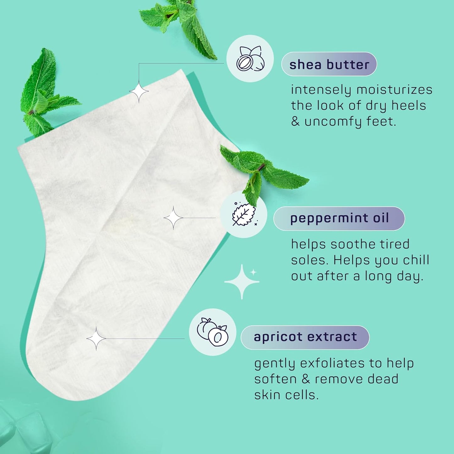 SpaLife Men's 12-Piece Spa Set: Repairing Hand Gloves for Dry Hands, Cooling Mint Foot Socks for Cracked Heels, and Moisturizing Face Mask Ultimate Men Grooming and Relaxation Gift Kit