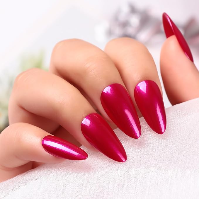 Major Dijit Quick Dry Nail Polish Crimson Summer Nail Lacquer for Nail Art Regular Nail Polish 0.41 fl oz.