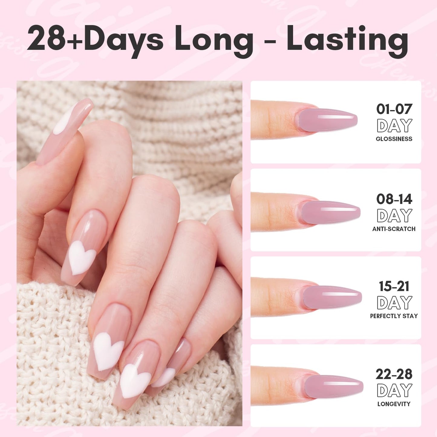 Makartt Poly Nail Gel 50ML Gel Builder for Nails, Pink Brown, Nails Extension, Strengthener Hard Gel Multifunctional Long-Lasting and Easy to Use for Trendy DIY Salon Quality