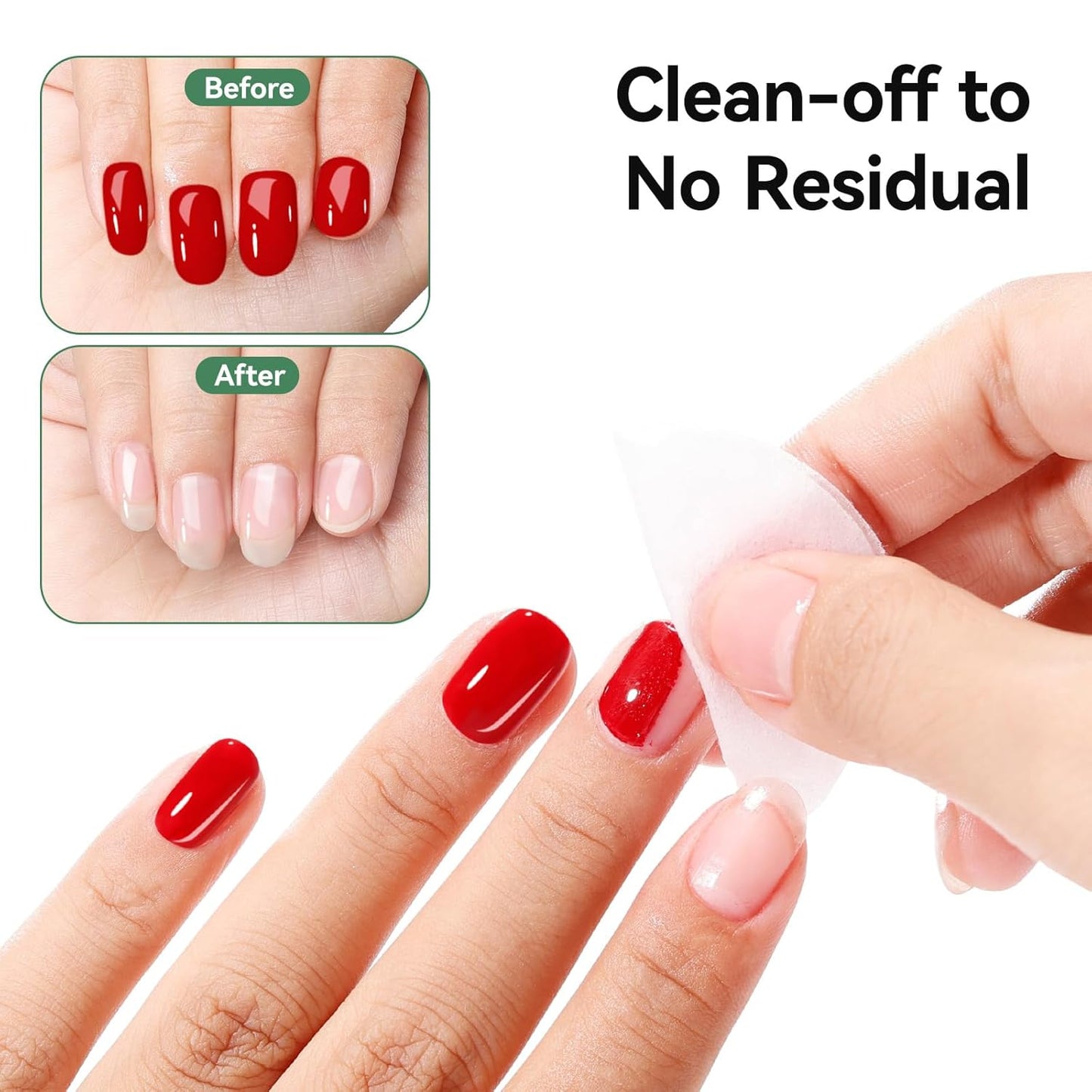 Nail Polish Remover with Aloe Vera, Non-Acetone Fingernail Polish Remover with Easy Push-down Pump, VE Non-Drying 5-10s Effectively to Clear Quick Dry Nail Polishes, 160ml