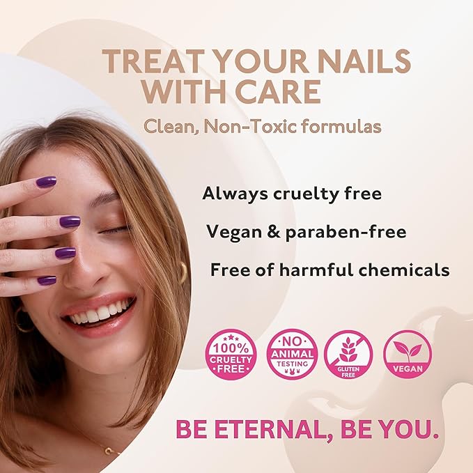 Eternal Nail Polish Set 4 Piece Kit: Long Lasting, Quick Dry and Cruelty Free. Made in USA - 0.46 Fluid Ounces Each (Santorini)