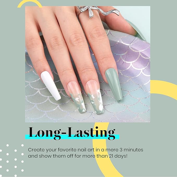 Beetles Winter Gel Polish Sage Green Gel Nail Polish 1 PCS 15ml Soak Off UV LED Nail Lamp Needed Gel Polish Nail Art Manicure Salon DIY Home 0.5Oz Gift for Women