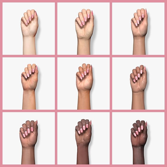 Sally Hansen Color Therapy Nail Polish | Biotin, Argan Oil, Long Lasting, Healthy Nails, Nail Strengenther, Opaque | 285 Thera-Tulip | Rose Pink Nail Color