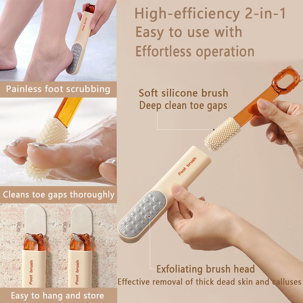 Dual-Sided Foot File-Dead Skin and Callus Shaver with 20 Blades-Stainless Steel Foot Remover for Removing Calluses, Aged Keratin, Hard Dead Skin, and Toe Gap Cleaning-Heel Scraper Pedicure Tool Kit