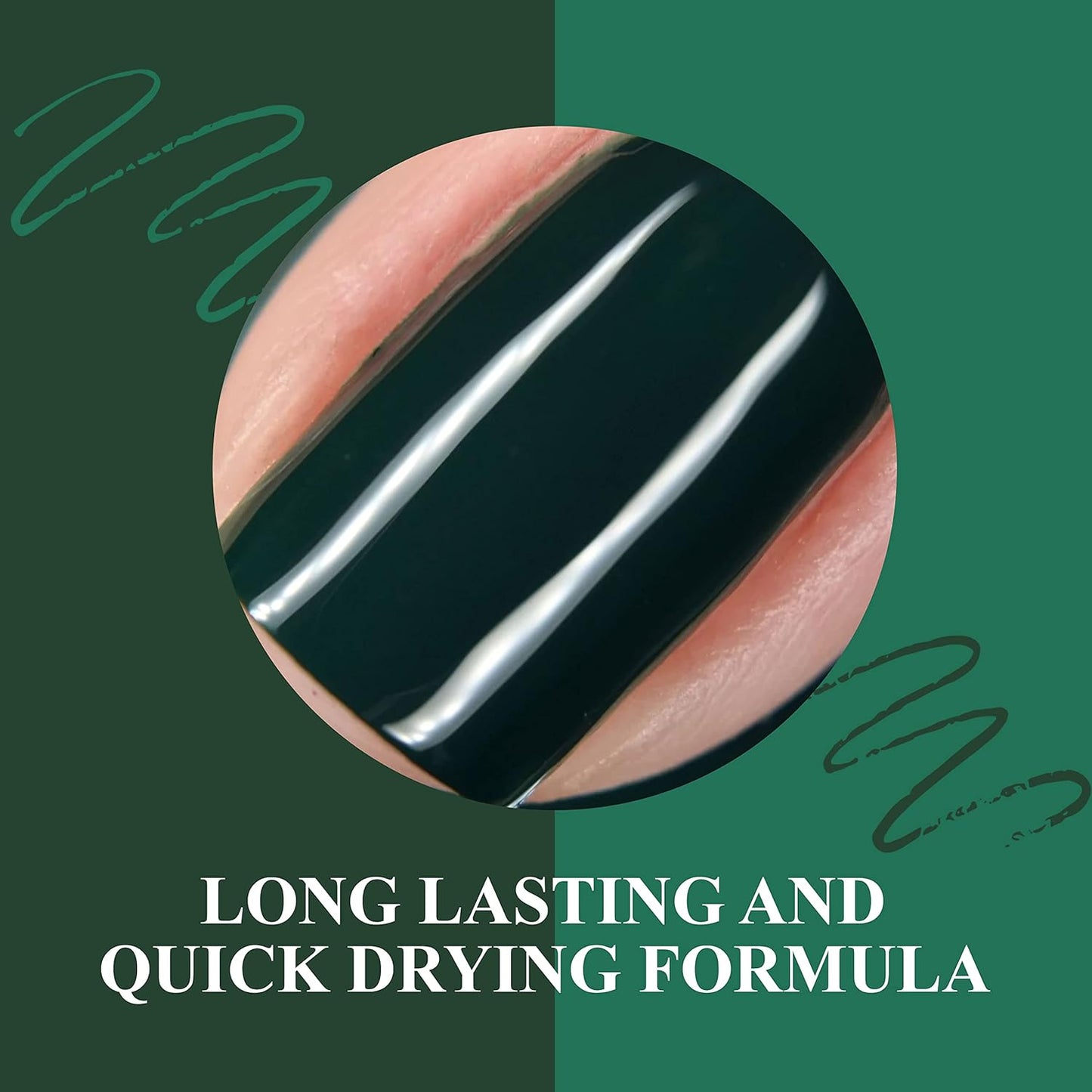 VIVRE Cosmetics Quick Dry Shiny Halal Nail Polish - Fallin' For You