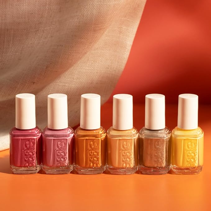 essie Nail Polish, Salon-Quality Neutral Nail Polish, Vegan, glisten to your heart, 0.46 fl oz