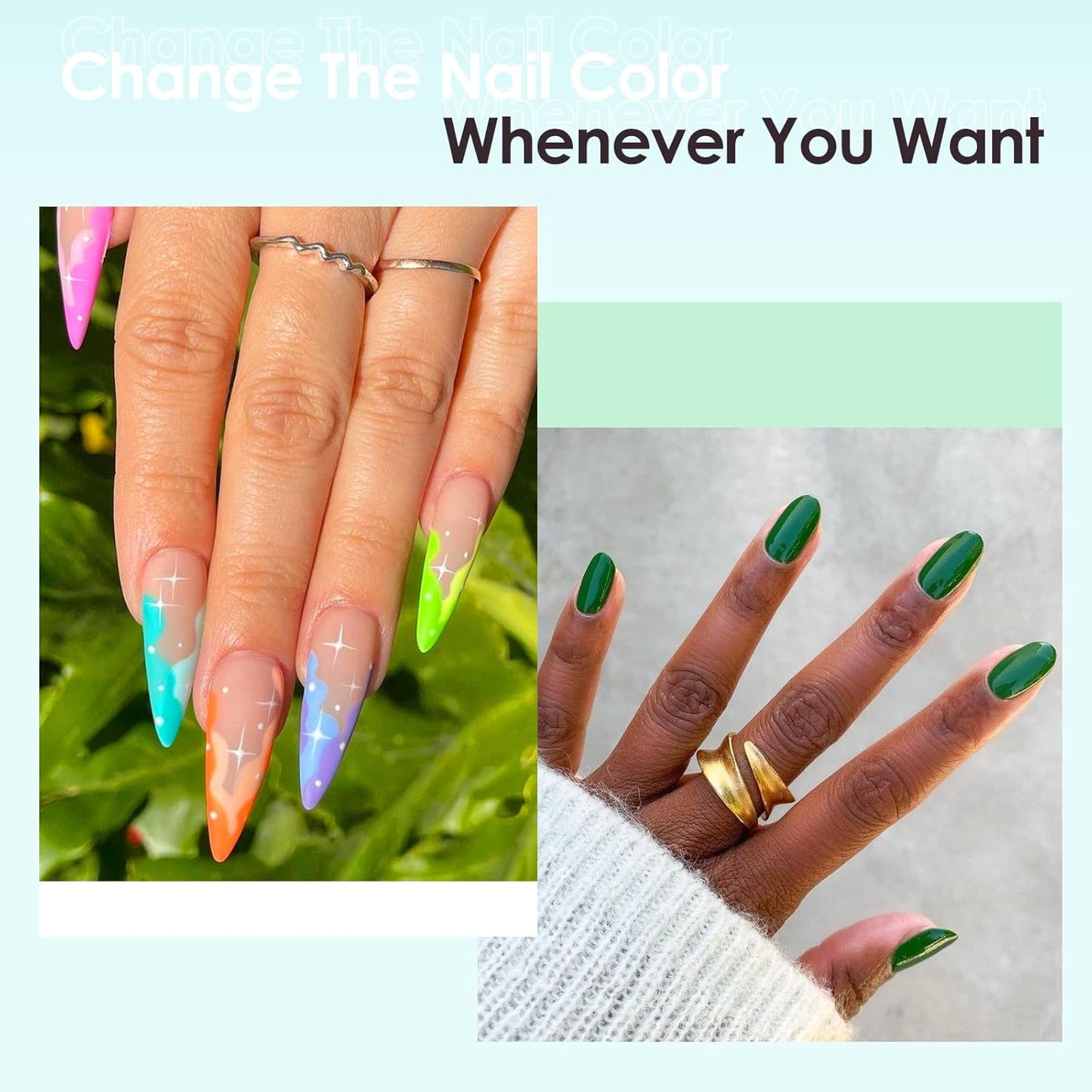 Professional Nail Drill Machine 20000 RPM Efile Electric Nail Filer Kit for Finger Toe Nails, Acrylic Gel Dip Nails, Manicure Pedicure Drill Tools with 6Pcs Nail Bits and 106Pcs Sanding Bands, Green