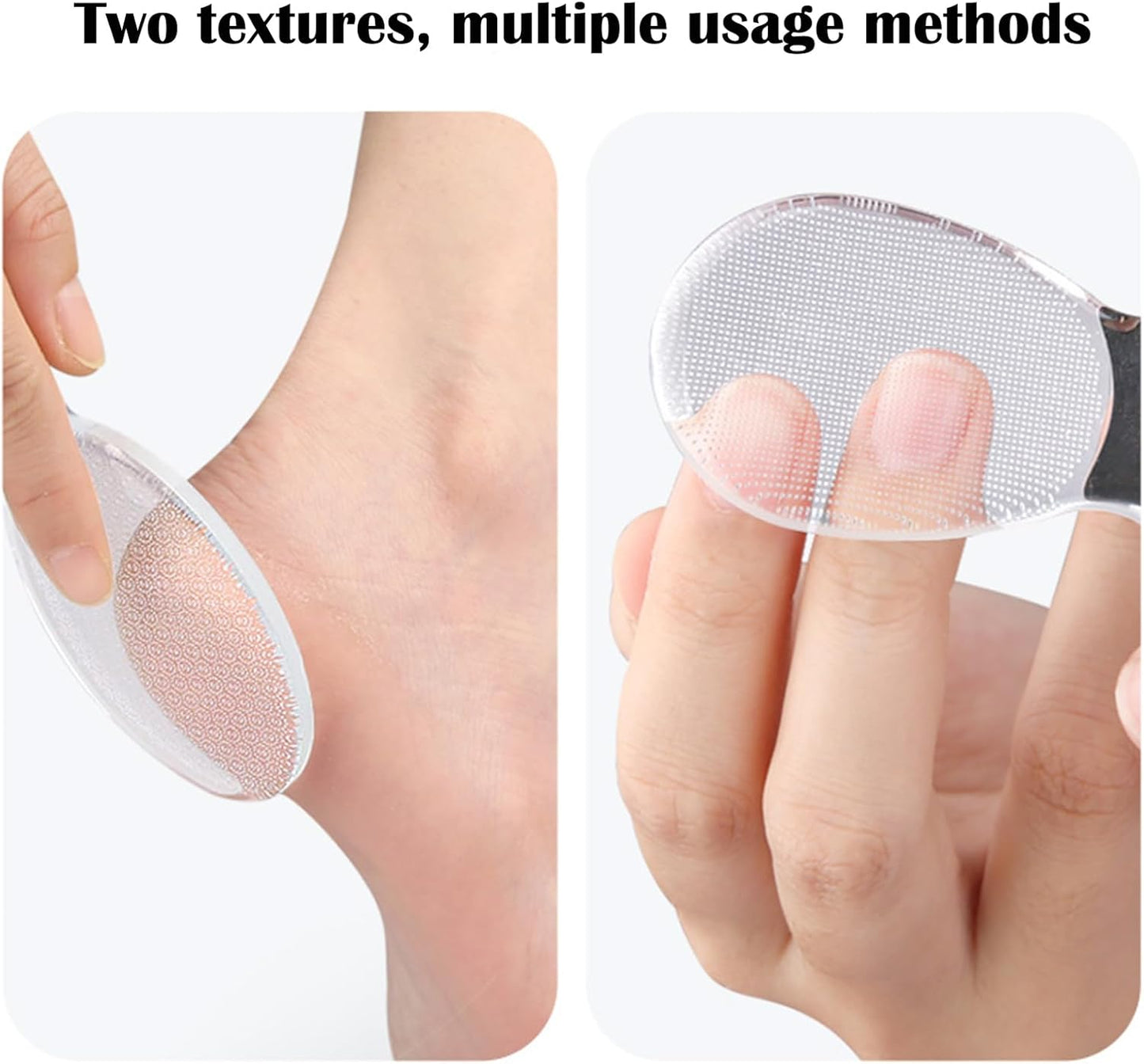Nano Foot File, Foot Scrubber Callus Remover, Foot Care Pedicure Tool, Foot File with Nano-Level Grinding Points, Portable Foot Scrubber for Dead Skin Removal, Cracking, Wet and Dry Feet