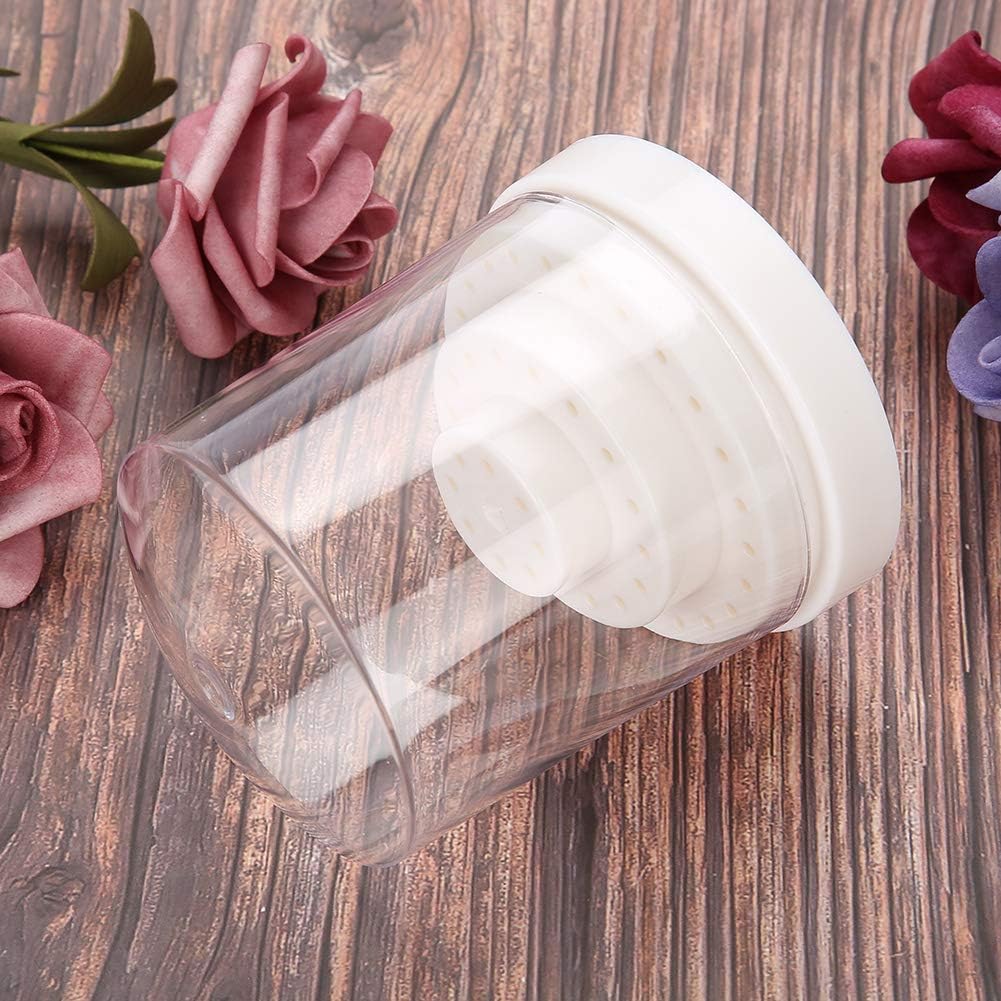 Laven Nail Drill Stand, 48 Holes Nail Art Plastic Nail Drill Stand Holder Drill Bit Display Organizer Box Nail Drill Bit Display(White)