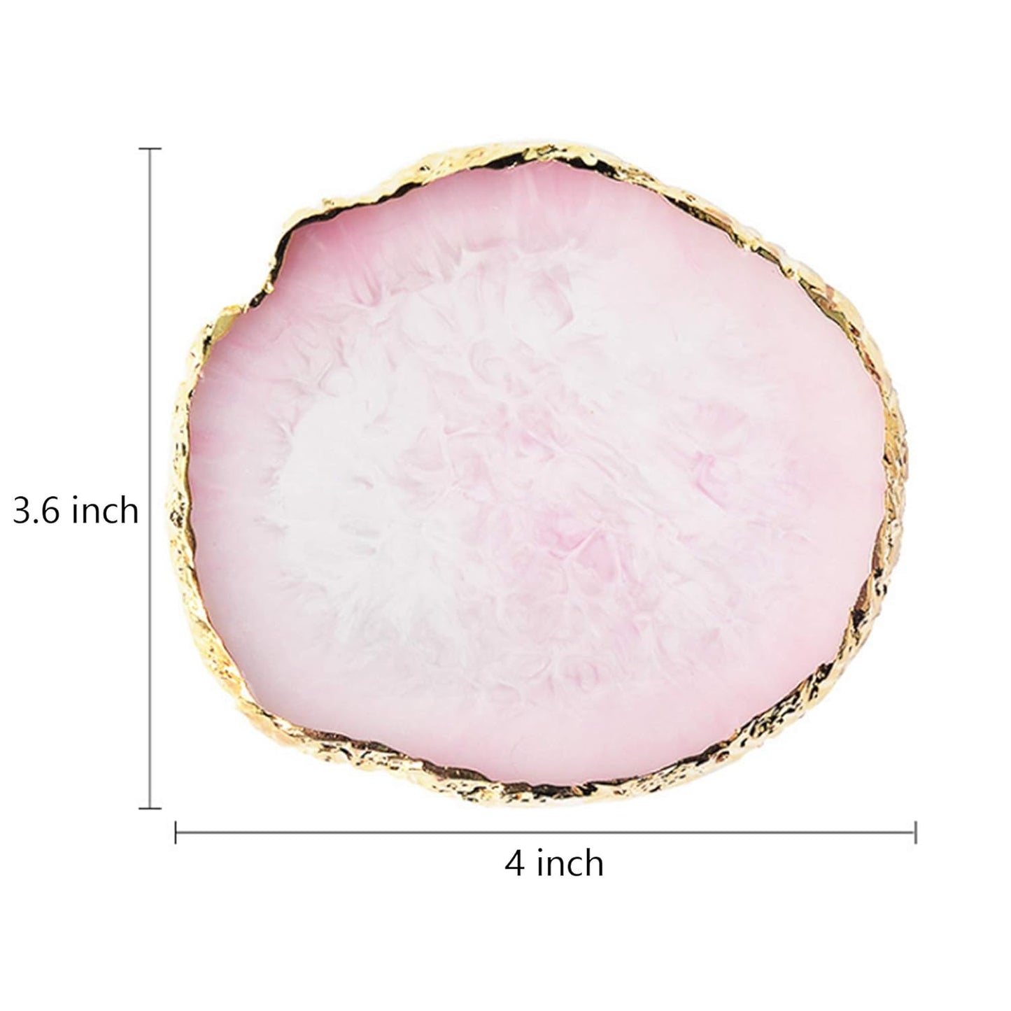 8 Pieces Designs Brushes for Nail Art Resin Palette Gel Design Nail Art Dotting Tools Nail Gel Painting Brush Mixing Palette Nail Art Equipment