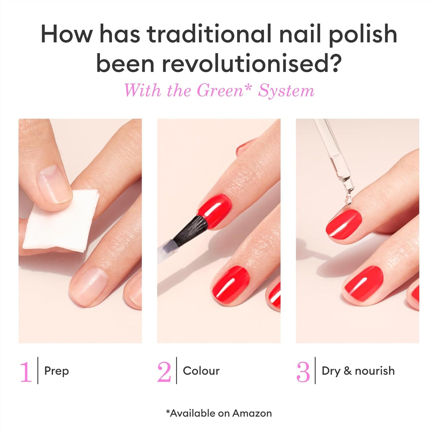 Manucurist Green MOCHA - Dark Brown With Cool Undertones Nail Polish - 9-Free, Vegan and Plant-Based - Quick Dry Manicure - Non Toxic Nail Polish - Made in France - 0.5 fl oz