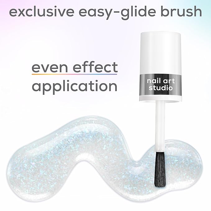 essie Nail Art Studio Special Effects Chrome Polish, Vegan, Peach Nail Polish, Gilded Galaxy, 0.46 Fl Oz
