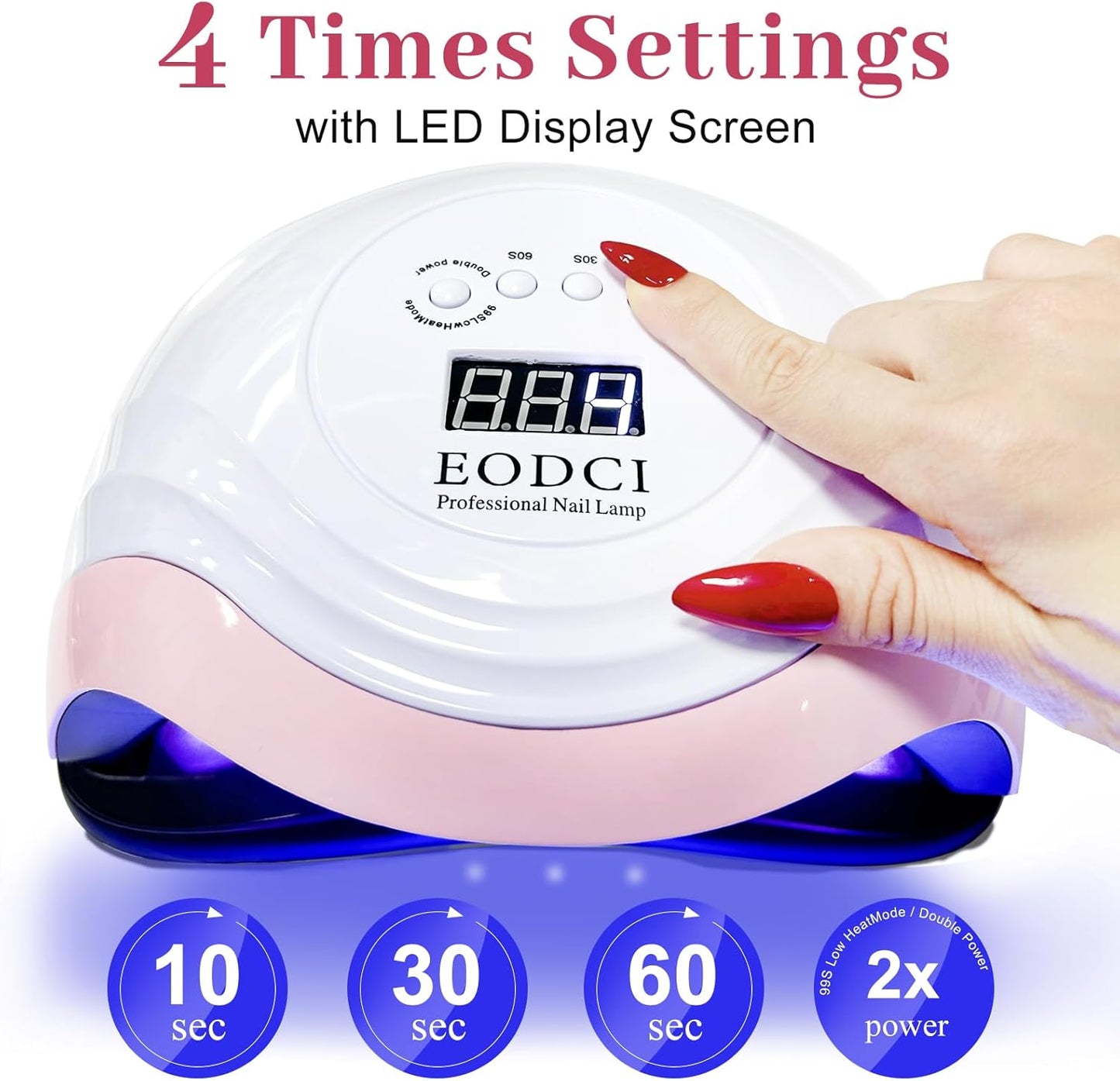 168W UV LED Nail Lamp, UV Light for Nails Dryer for Gel Nail Polish Curing Lamp, Auto Sensor, Professional Nail Light,Compatible with All Gel Types