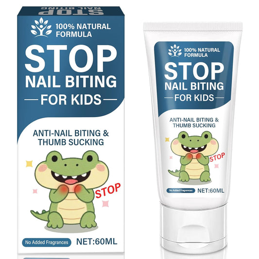 Nail Biting Prevention-Nail Biting Treatment for Kids-Anti-Nail Biting Thumb Cream for Kids-100% Natural Bitter Formula-No Additives-Protects Nails Healthy Nail Growth-Safe for Children, 2.11Fl.Oz